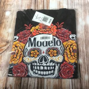 Modelo sugar skull canvas bag NWT